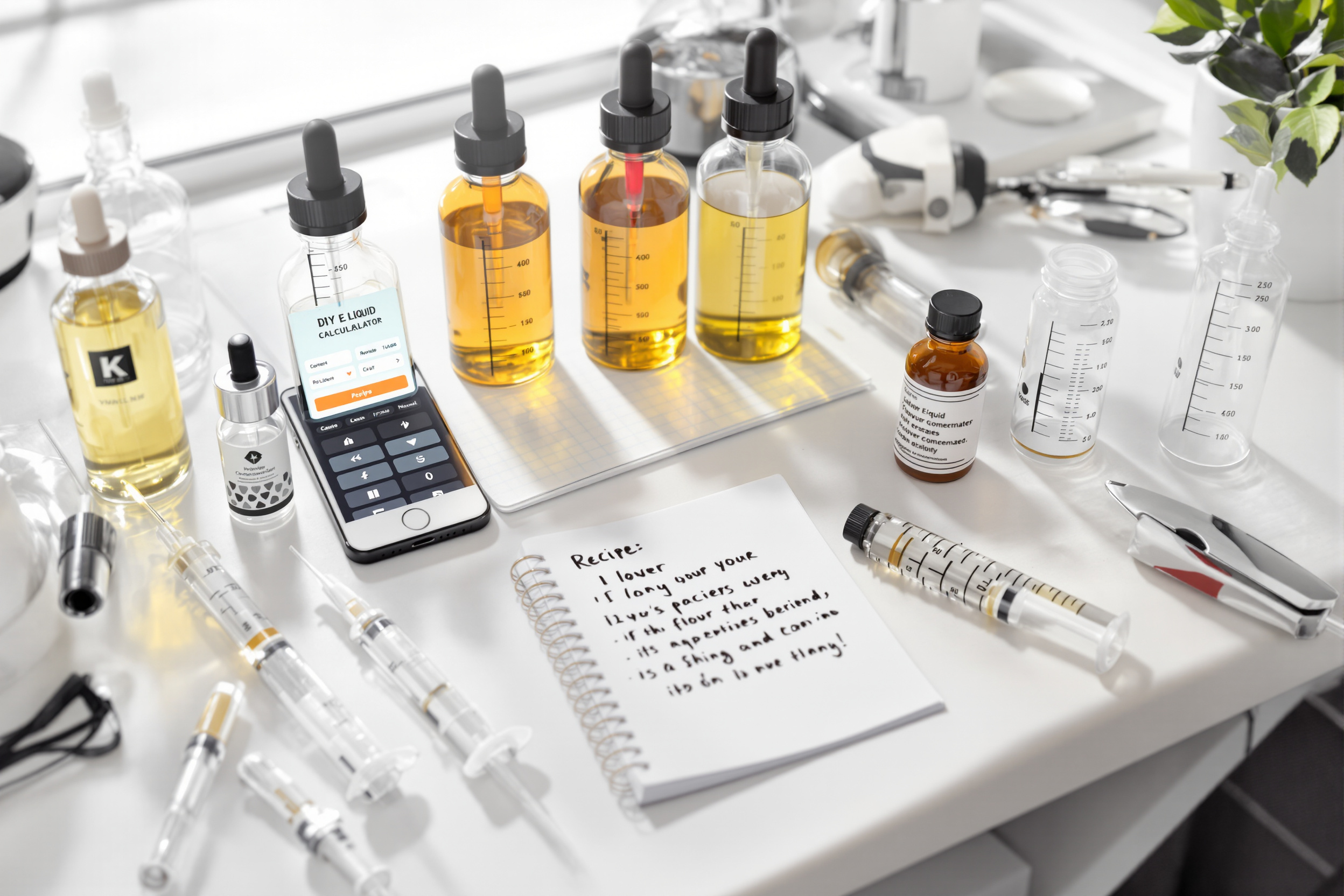 Guide pratique du dosage d'arômes diy pour votre e-liquide maison