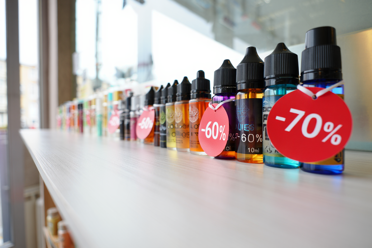 E-liquide france pas cher : promotions sur cigarette électronique