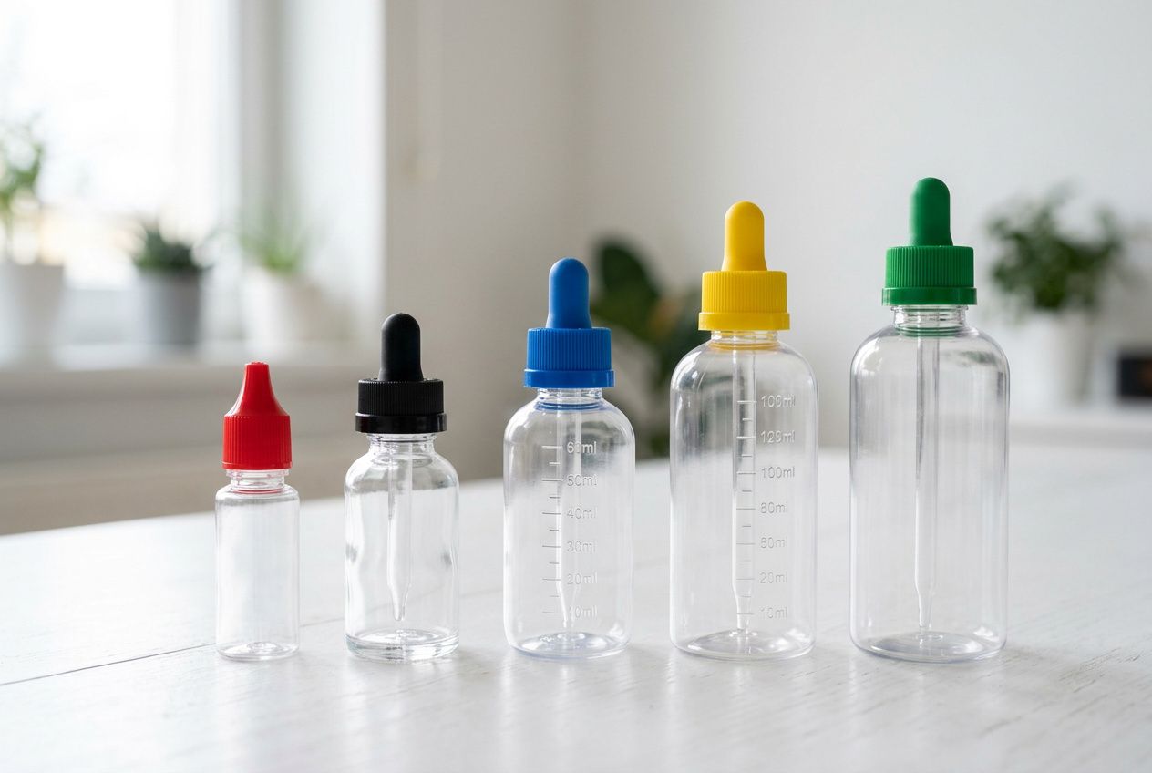 Flacon remplissage e-liquide : comparez nos flacons vides DIY