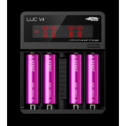 Chargeur LCD quatre baies LUC V4 - Efest