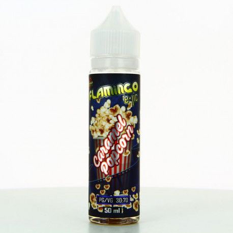 E-liquide Caramel Porpcorn 50 ml- Flamingo