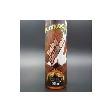 E-liquide Dairy Snickers 50 ml - Flamingo