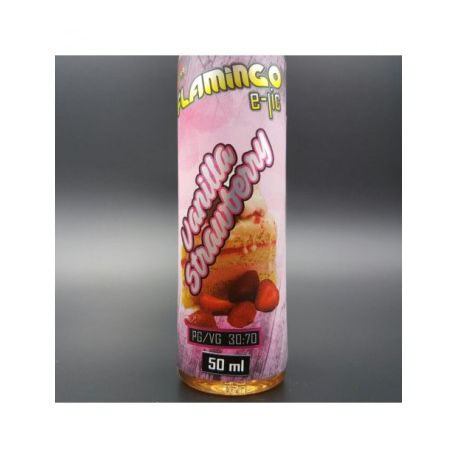 E-liquide Vanilla Strawberry 50 ml- Flamingo