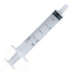 Seringue 2.5 Ml sans aiguille