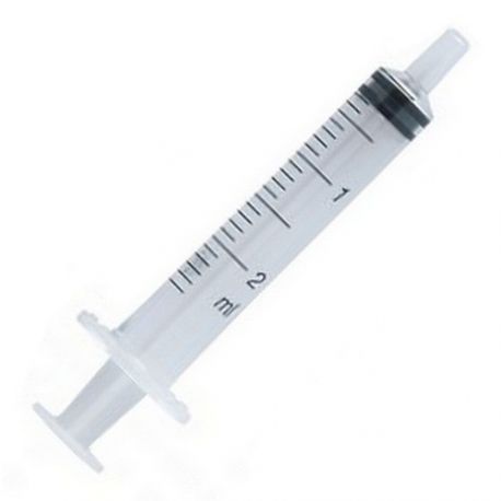 Seringue 2.5 Ml sans aiguille - Soft Ject