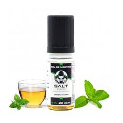 E liquide Green Storm Sel de Nicotine 20 mg / 10 ml - Le French Liquide 