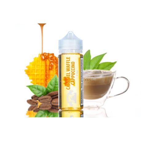 E liquide Caramel Waffle Cappuccino 120 ml - The Sauce LA 