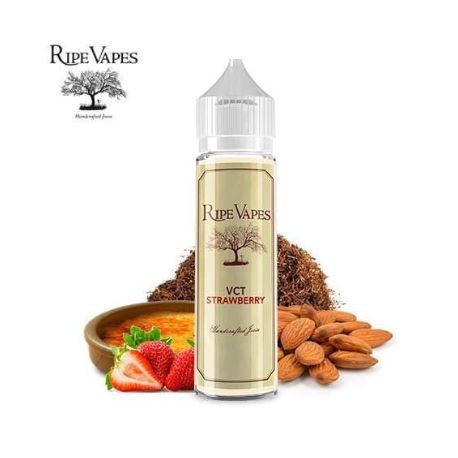 E-liquide VCT Strawberry 60 ml - Ripe Vapes 