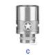 Drip Tip Stainless Steel Airflow Ajustable 