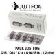 Pack de 5 résistances 1.2 ou 1.6 ohm - Justfog