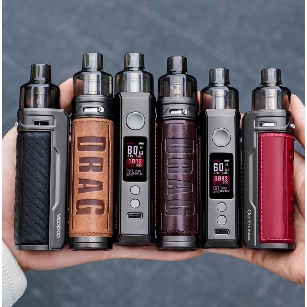 how much is elf bar vape VOOPOO Drag X Kit 80W 4.5ml Mod Pod Kit with single 18650 battery main image 1