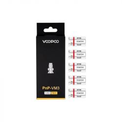 Pack de résistances Mesh PnP VM4 0.6 Ohm et VM1 0.3 Ohm pour Pod Drag X - Voopoo