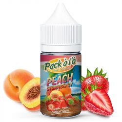 Concentré Peach Strawberry - Pack à lÔ