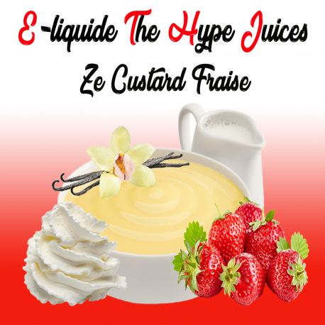 Ze Custard Fraise e-liquides THJ