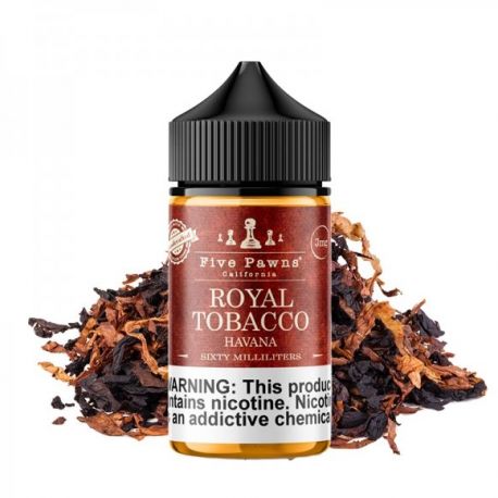 E-liquide Villain Vapors Royal Tobacco 50 ml - Five Pawns