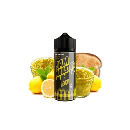  Lemon 0mg 100ml - Jam Monster by Monster Vape Labs