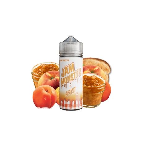 Apricot 0mg 100ml - Jam Monster by Monster Vape Labs