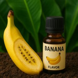 THJ Arôme Gourmet Banane Naturel : arôme alimentaire banane riche & réaliste