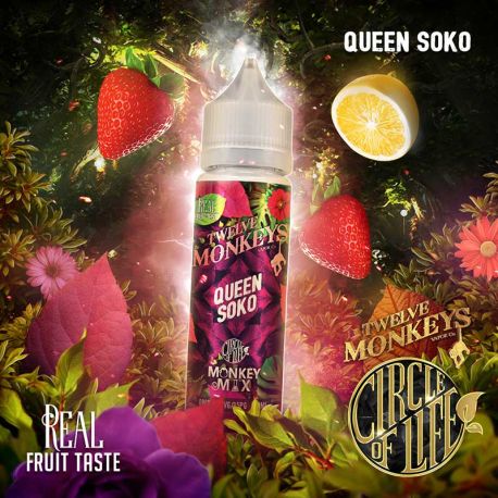 E liquide Queen Soko Iced 50ml - Twelve Monkeys Vapor Co