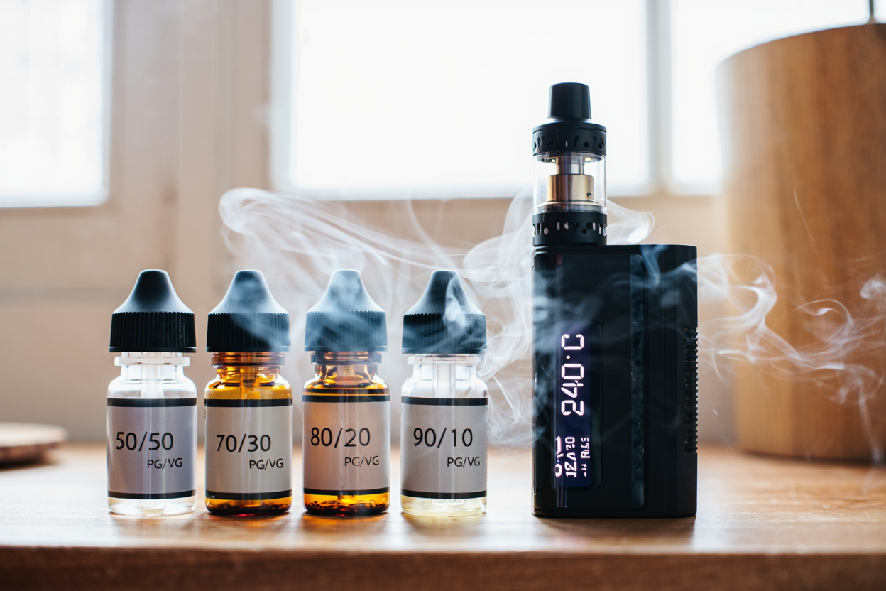 Réglages température selon e-liquide