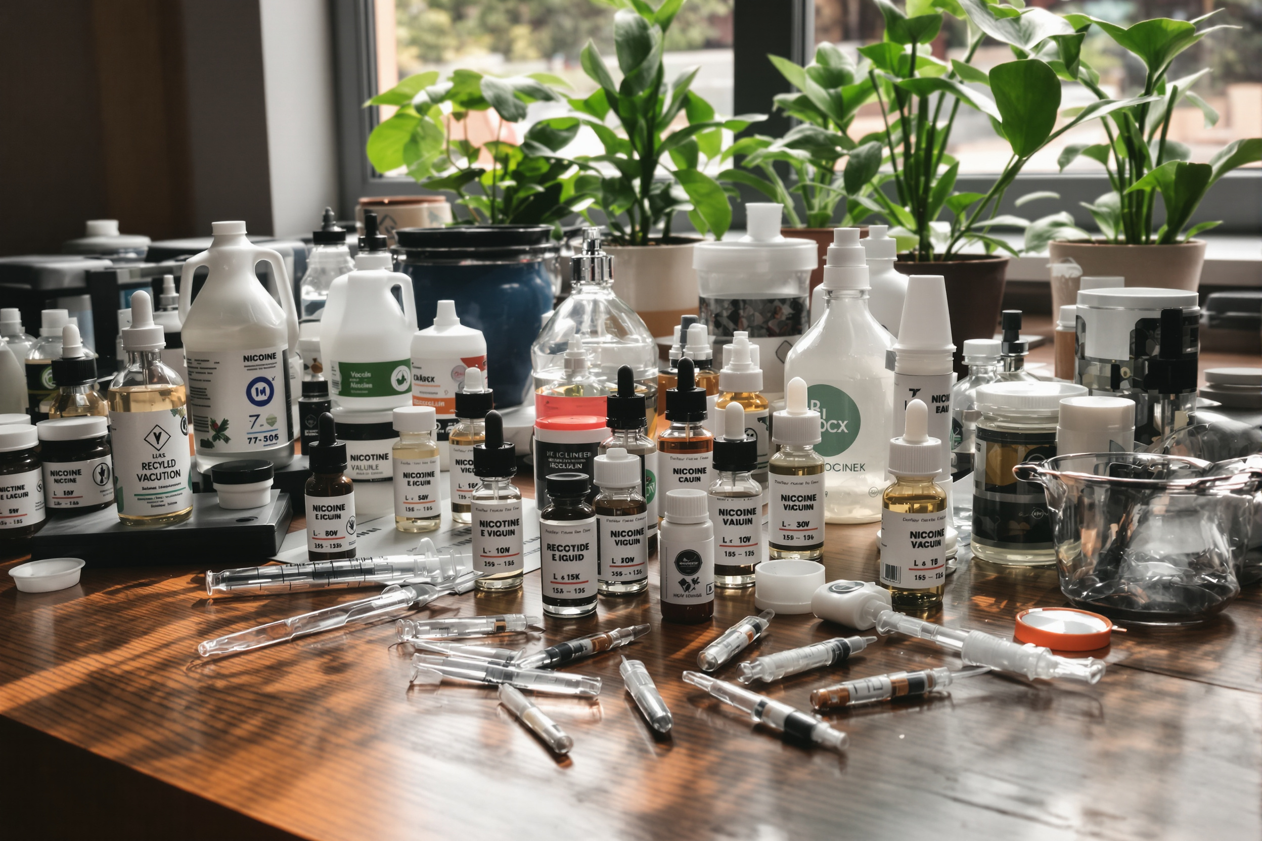 Organisation éco-responsable pour réduire le gaspillage d'e-liquides