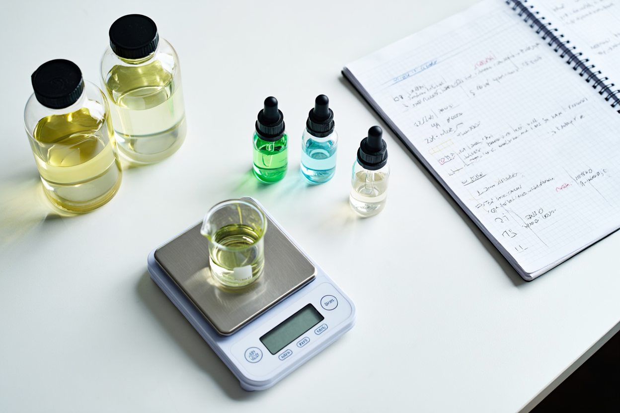 Préparation DIY e-liquide sans sucralose