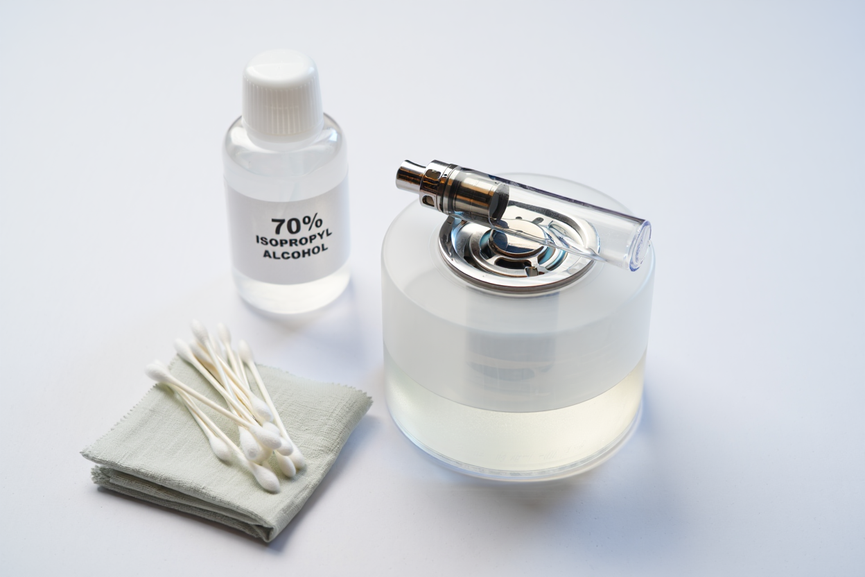 Nettoyage avancé avec alcool et ultrasons